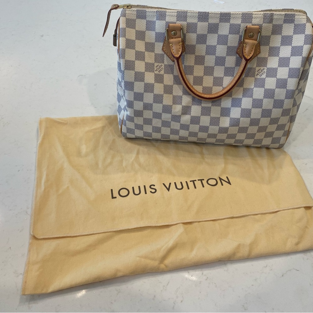 Louis Vuitton - Speedy 30 Damier Azur